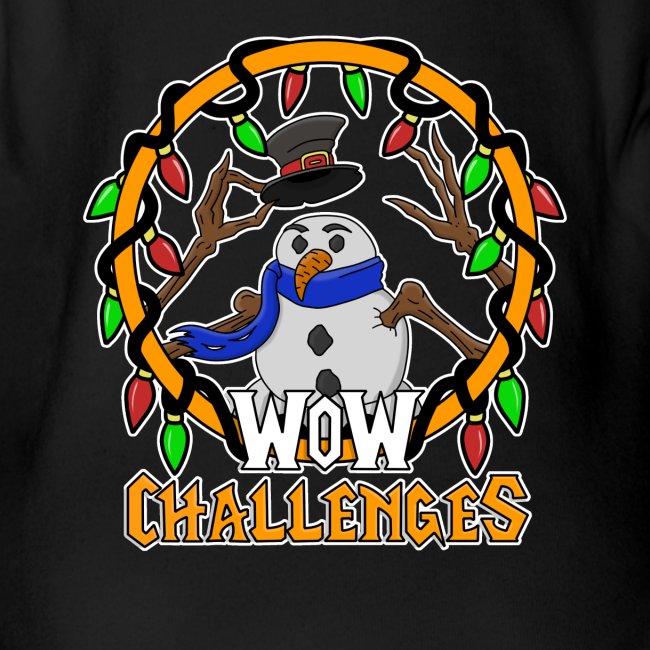 WoW Challenges Holiday Snowman WHITE