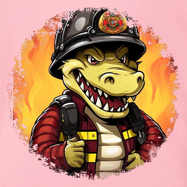Fireman crocodile