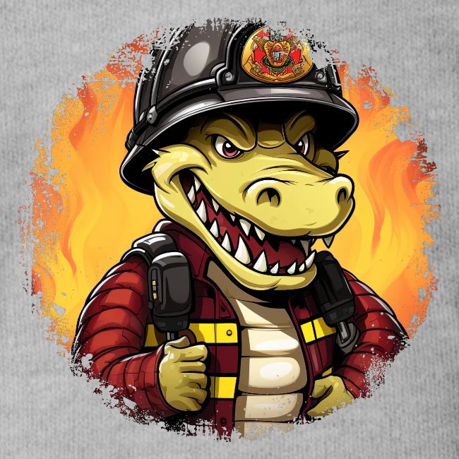 Fireman crocodile