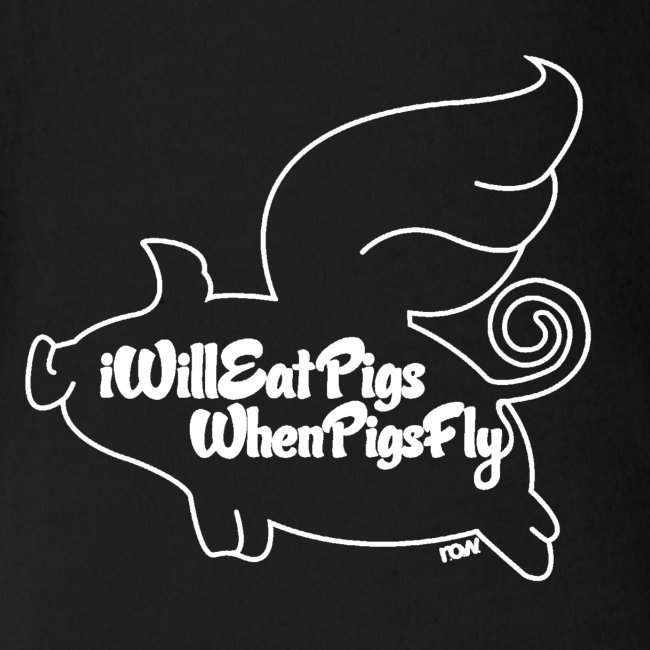 When Pigs Fly White