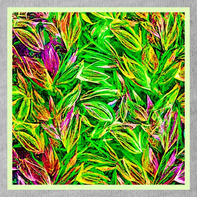 Textured Leaf Garden Art
