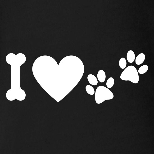 I Love Dog Prints