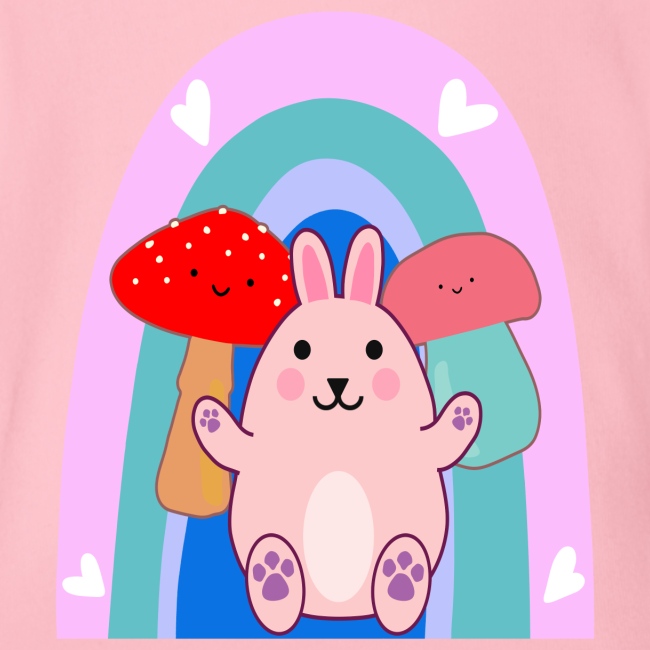 Easter Bunny Rabbit Mushroom Kawaii Anime LGBTQ
