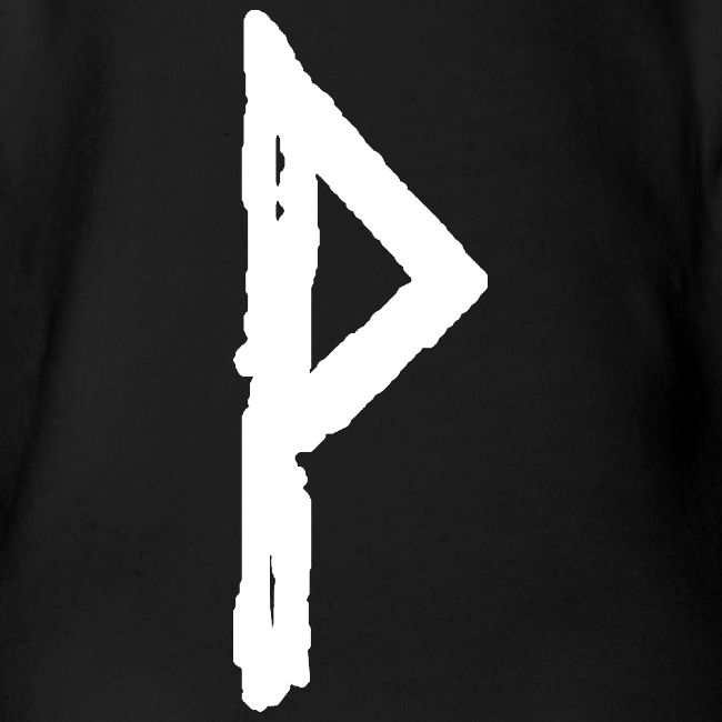 Elder Futhark Rune Wunjo - Letter V and W