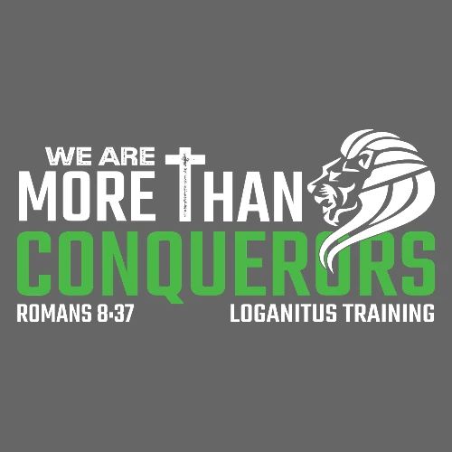 More Than Conquerors...VICTORIOUS - Organic Short Sleeve Baby Bodysuit
