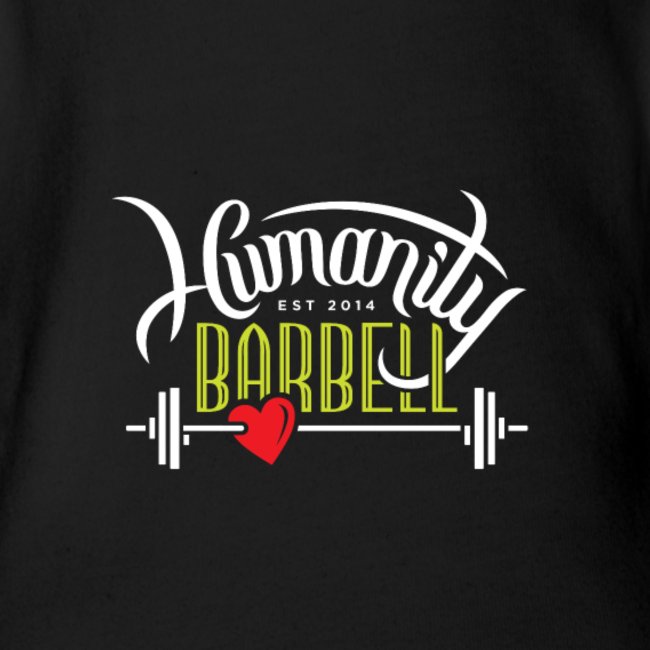 Humanity Barbell (white and green), Red Heart
