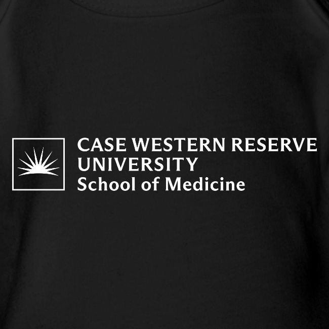 SOM Two Line Horizontal Primary Logo CWRU WHITE 1