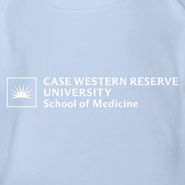SOM Two Line Horizontal Primary Logo CWRU WHITE 1