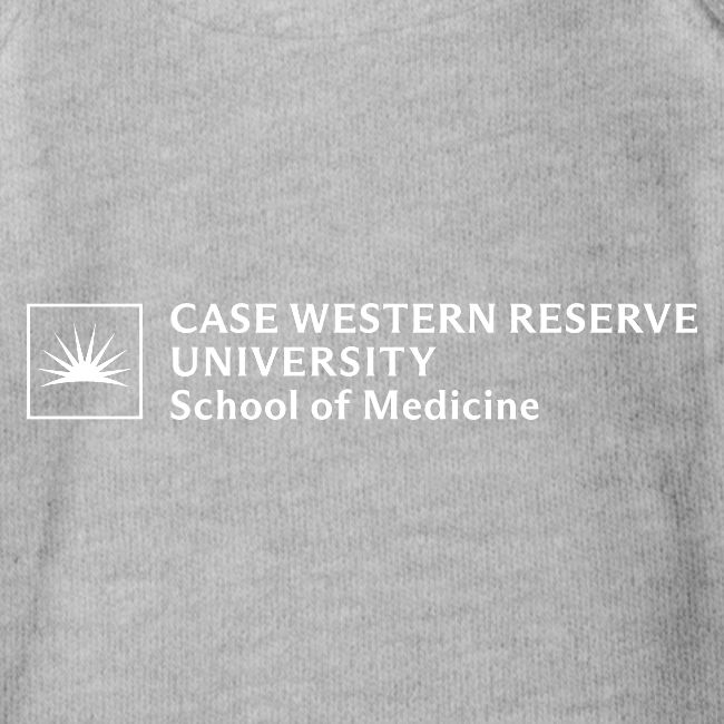 SOM Two Line Horizontal Primary Logo CWRU WHITE 1