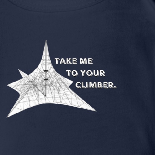 Take Me To Your Climber - Organic Short Sleeve Baby Bodysuit