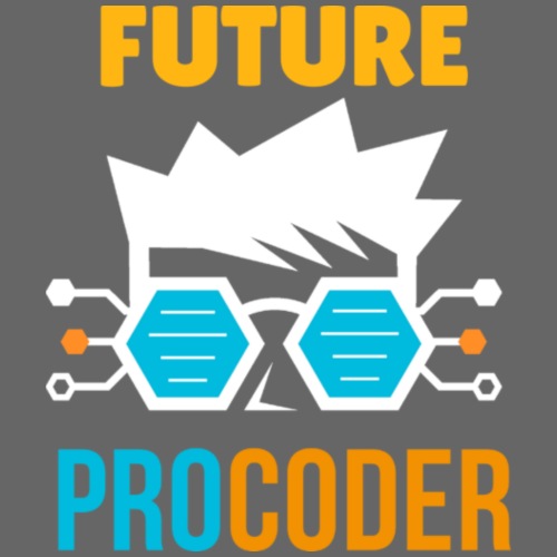 Future Pro Coder (light) - Organic Short Sleeve Baby Bodysuit