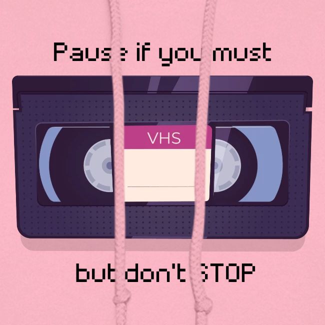 Pause bud don't Stop VHS