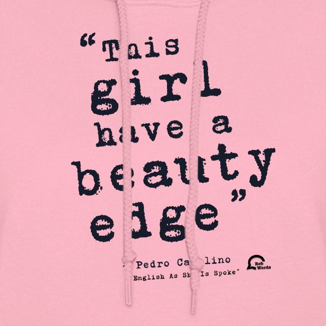This girl have a beauty edge