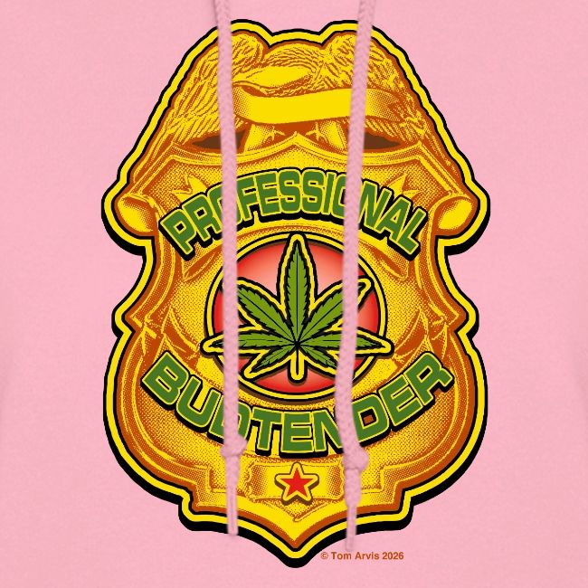 Tom's T-Hall PotTees Series #5 "Pro Budtender"