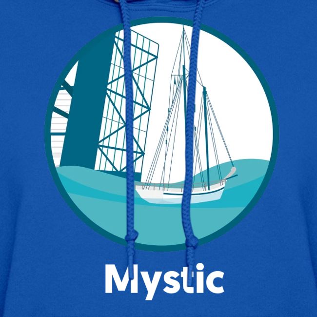 Mystic CT Drawbridge Men's Tri Tee Shirt