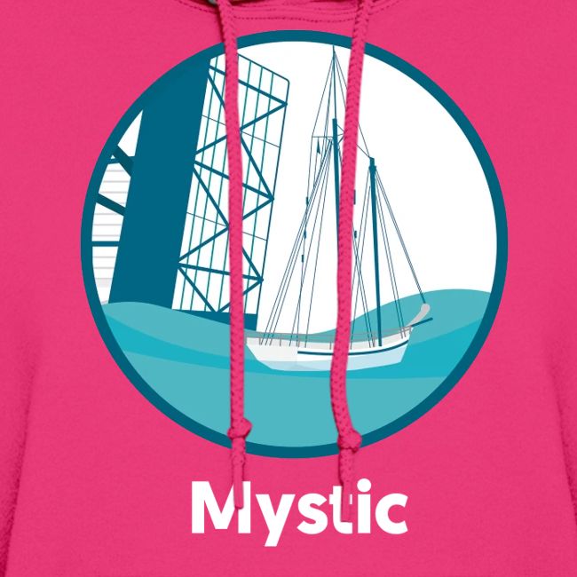 Mystic CT Drawbridge Men's Tri Tee Shirt