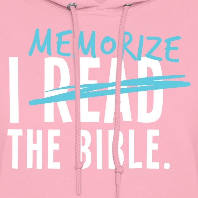 I Memorize the Bible