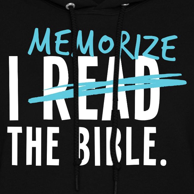 I Memorize the Bible