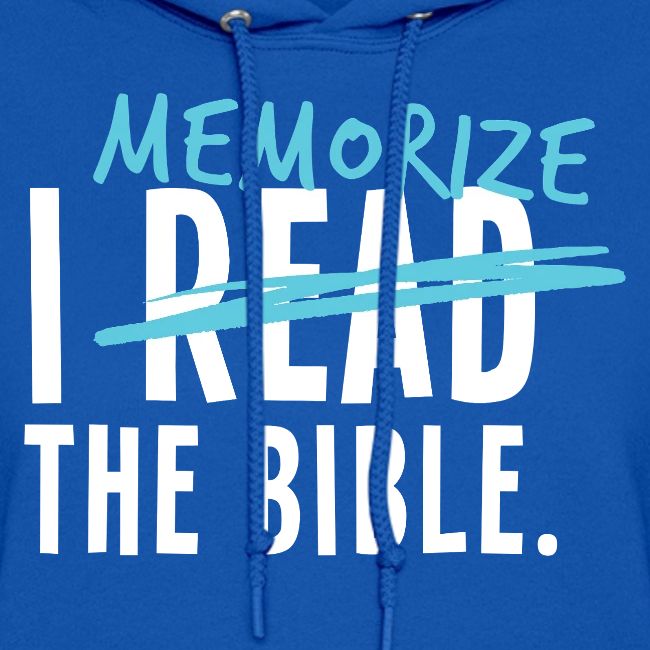 I Memorize the Bible
