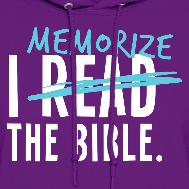 I Memorize the Bible
