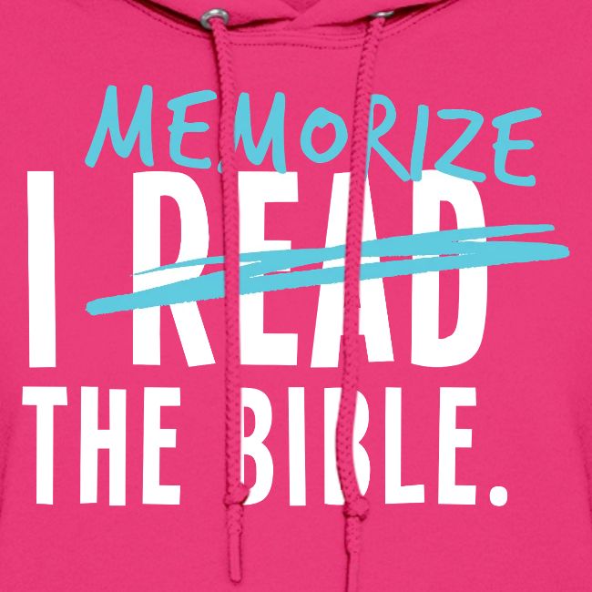 I Memorize the Bible