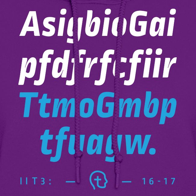 2 Timothy 3:16-17 (KJV) First Letter Method