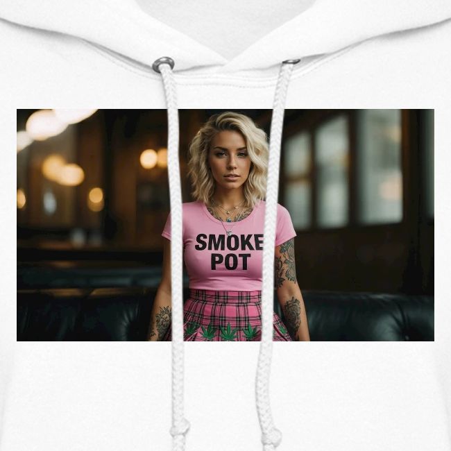 **Smoke Pot Pink Rebel Tee**