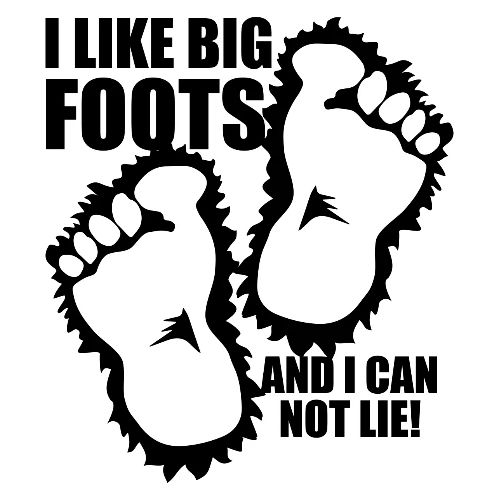 BIG FOOTS don't lie - Women's Hoodie