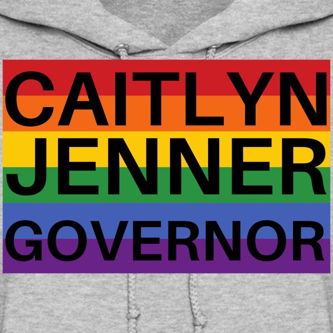 Caitlyn Jenner Governor - LGBT Movement Flag