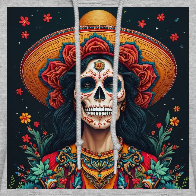 Charra Skull Art | Traditional Mexican Design