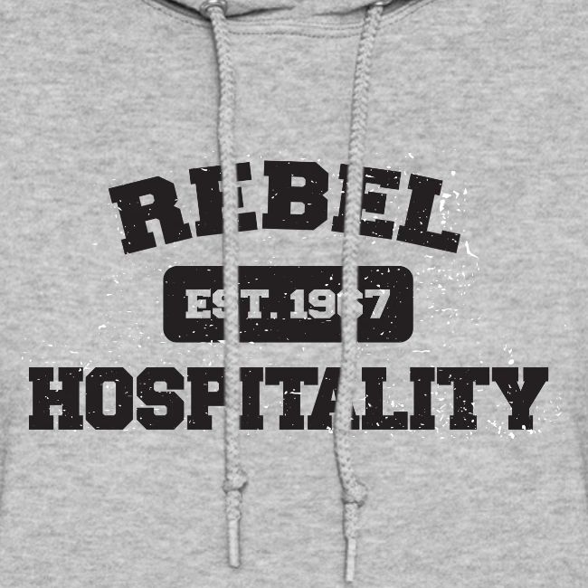 REBEL HOSPITALITY t shirt graphic