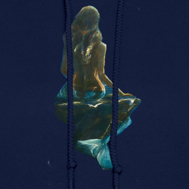 Midnight Mermaid on a rock
