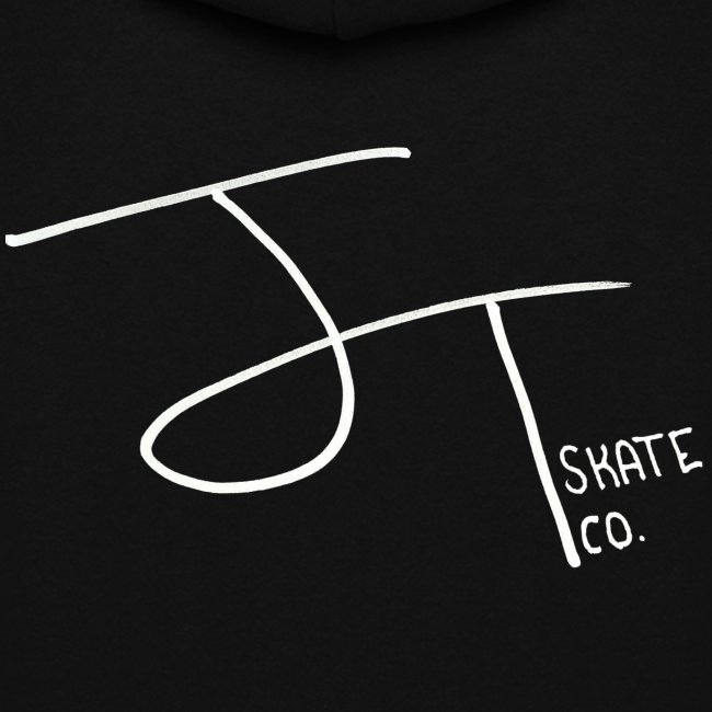 JT Skate Logo White