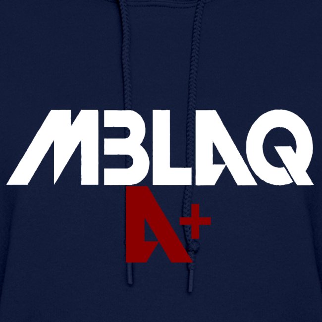 MBLAQ A+ in White/Red on Women's Hoodie