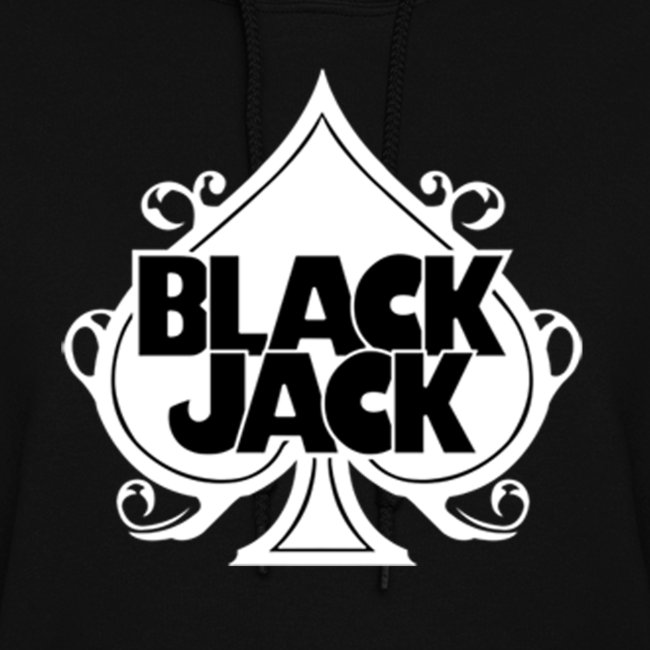 2NE1 Blackjack Logo in White Women's Hoodie