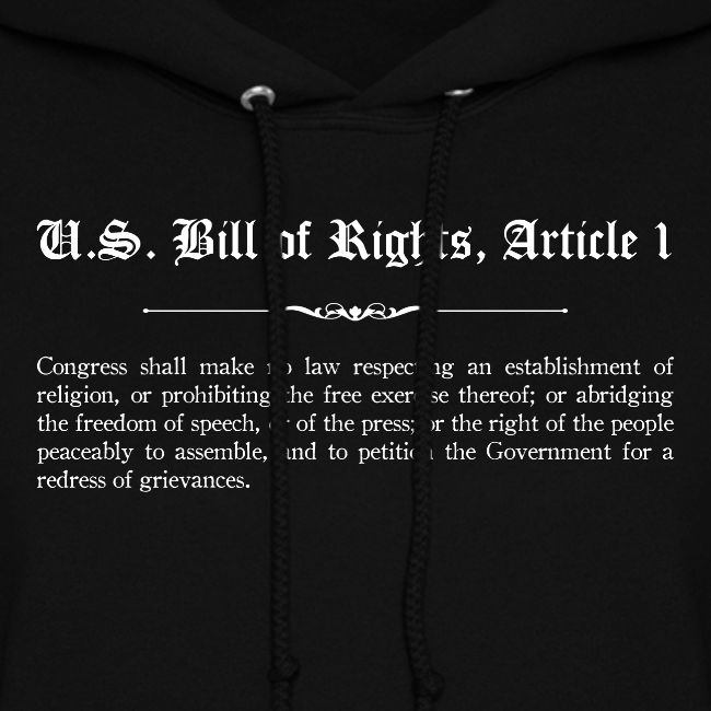 U.S. Bill of Rights - Article 1