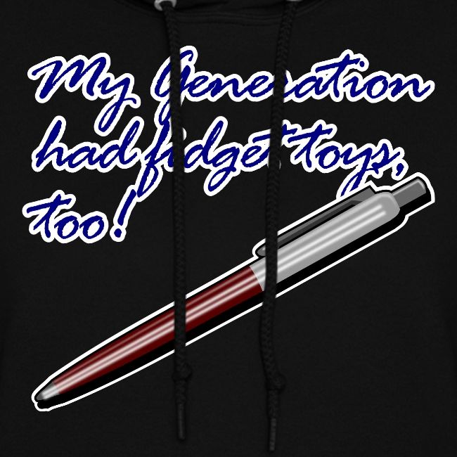 My generation had fidget toys, too!