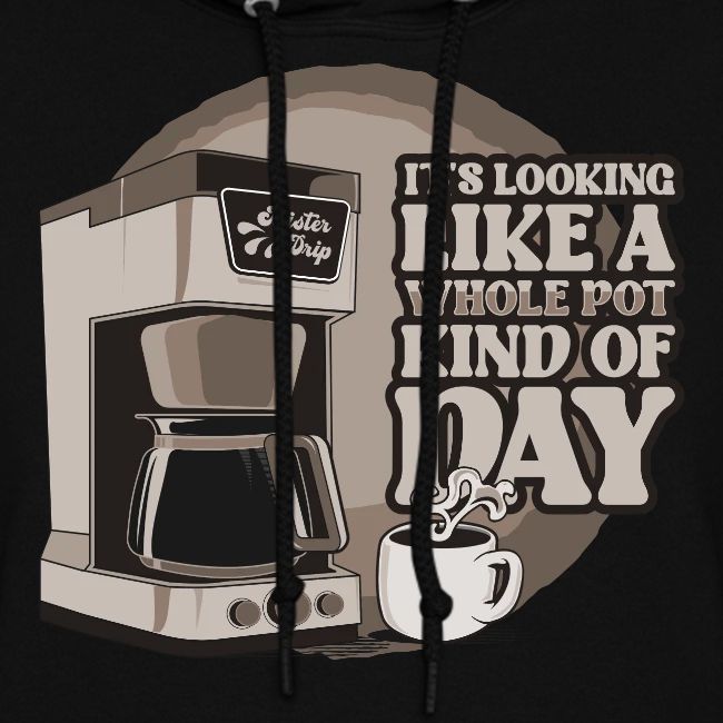 Retro Drip Coffee Maker Technical Drawing Shirt