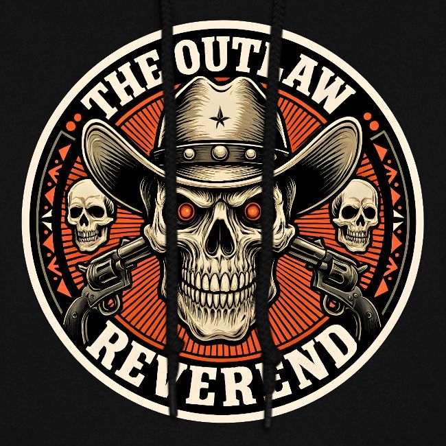 The Outlaw Reverend Skull Face Cowboy
