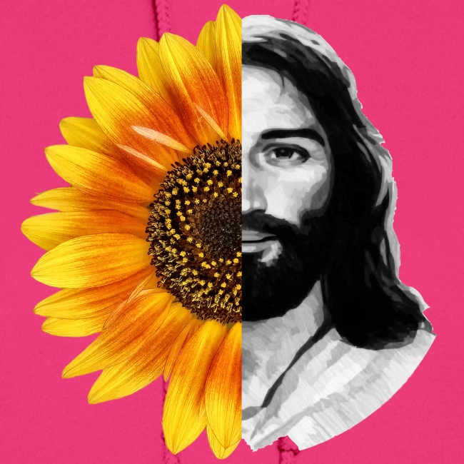 Jesus Christ Sunflower Christian God Faith Flower