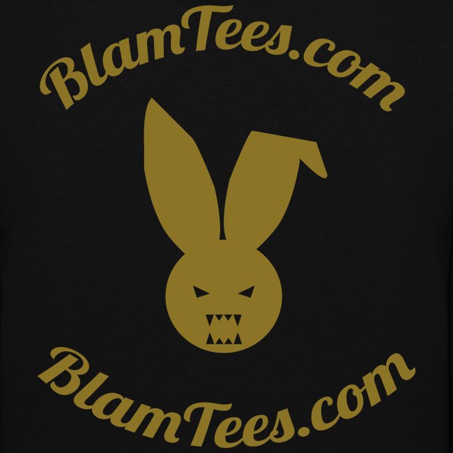 BlamTees Logo No Text Fluffy The Evil Blam Bunny