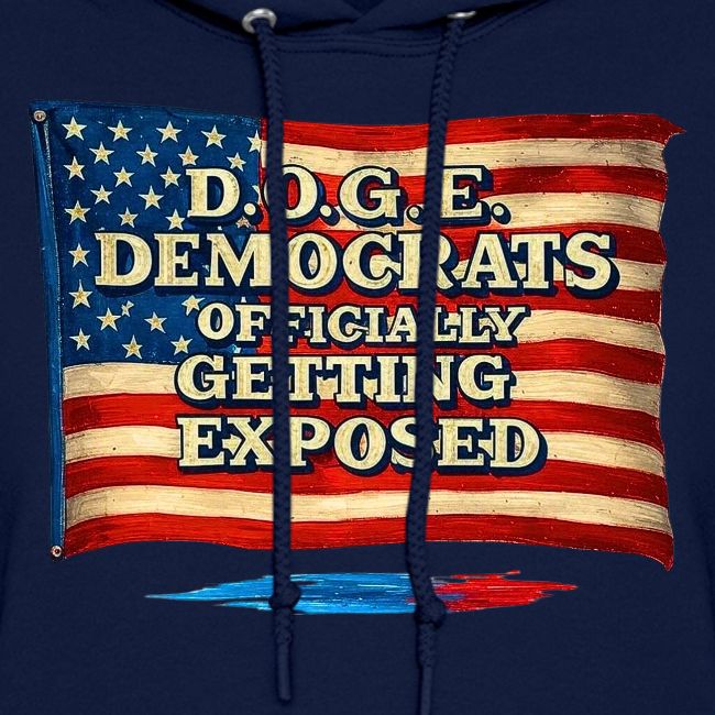 D.O.G.E. American Flag Retro