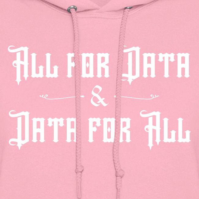 All for Data, Data for All (dark)
