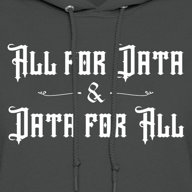 All for Data, Data for All (dark)
