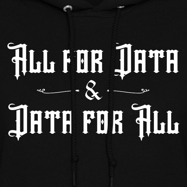 All for Data, Data for All (dark)