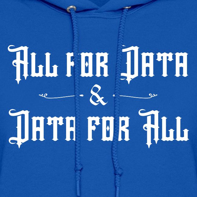 All for Data, Data for All (dark)