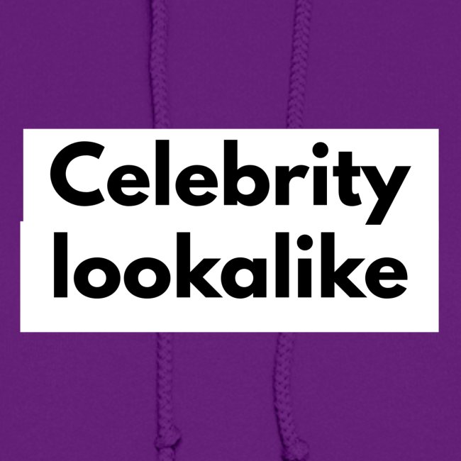 Celebrity lookalike