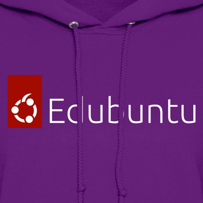Edubuntu Logo 2023 - White