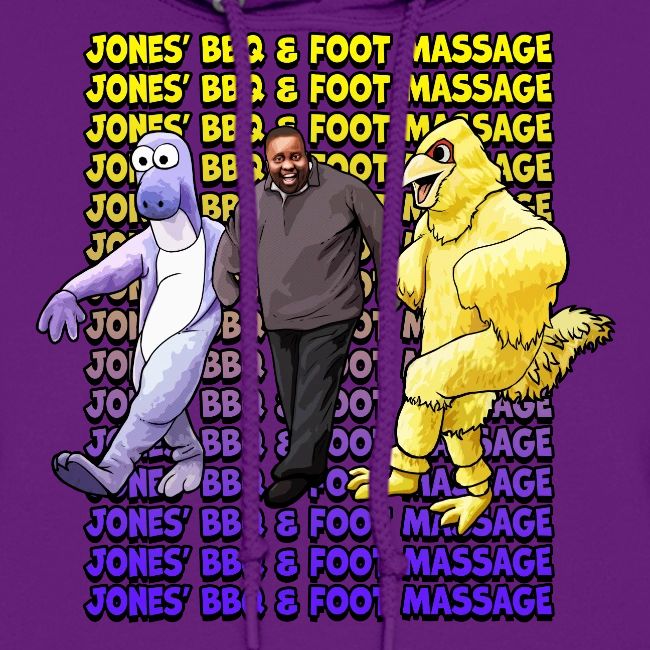 Jones BBQ and Foot Massage - Dancing Wall