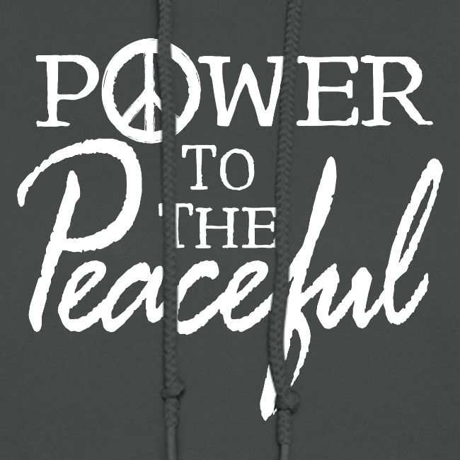 Power To The Peaceful - White